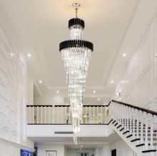 LUSTER KRISTAL VISINA 180CM PRODAJA RASVETE LEUCI BEOGRAD